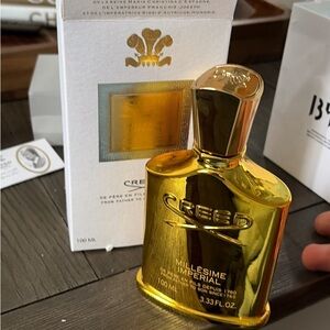 Creed Gold Metallic Millesime Imperial Fragrance Bottle